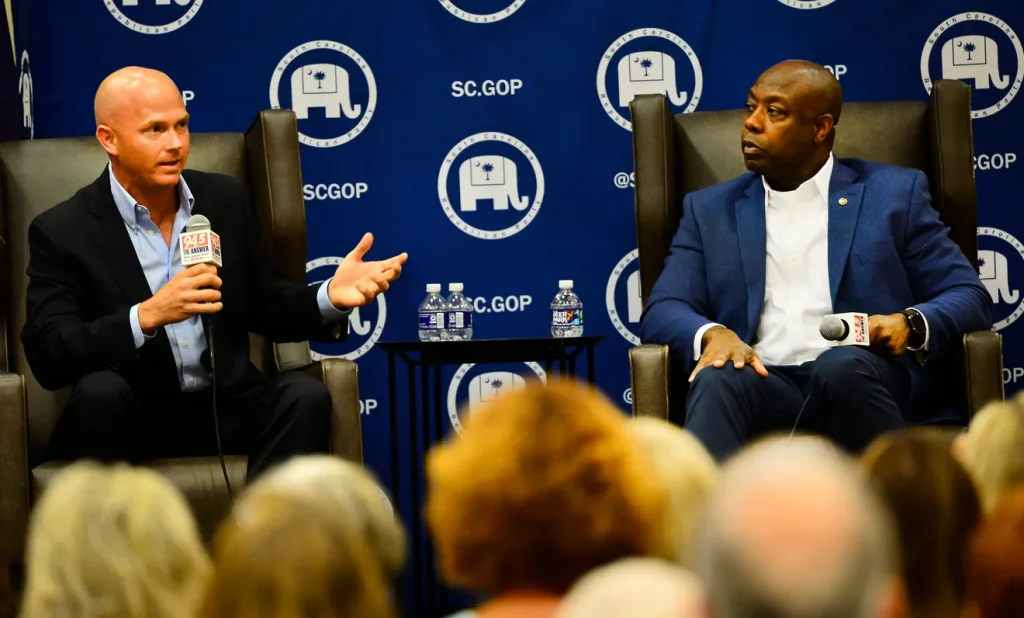 At Spartanburg GOP event, Timmons, Scott say U.S. botched pullout from Afghanistan